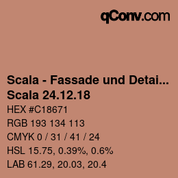 Código de color: Scala - Fassade und Detail - Scala 24.12.18 | qconv.com