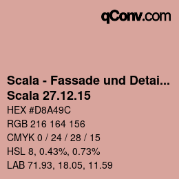 Código de color: Scala - Fassade und Detail - Scala 27.12.15 | qconv.com