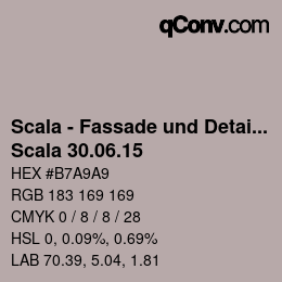 Código de color: Scala - Fassade und Detail - Scala 30.06.15 | qconv.com