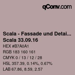 カラーコード: Scala - Fassade und Detail - Scala 33.09.16 | qconv.com