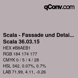 Code couleur: Scala - Fassade und Detail - Scala 36.03.15 | qconv.com