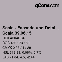 カラーコード: Scala - Fassade und Detail - Scala 39.06.15 | qconv.com