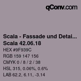 颜色代码: Scala - Fassade und Detail - Scala 42.06.18 | qconv.com