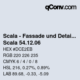Code couleur: Scala - Fassade und Detail - Scala 54.12.06 | qconv.com