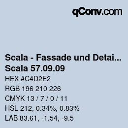 カラーコード: Scala - Fassade und Detail - Scala 57.09.09 | qconv.com
