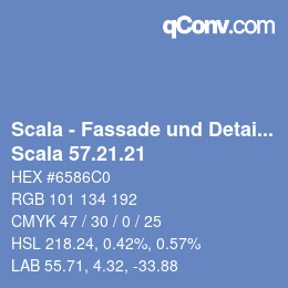 Farbcode: Scala - Fassade und Detail - Scala 57.21.21 | qconv.com