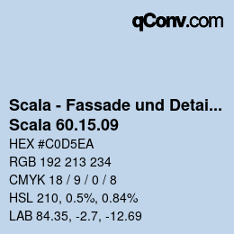 Code couleur: Scala - Fassade und Detail - Scala 60.15.09 | qconv.com