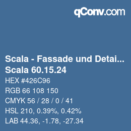 カラーコード: Scala - Fassade und Detail - Scala 60.15.24 | qconv.com