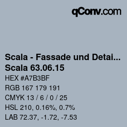 Farbcode: Scala - Fassade und Detail - Scala 63.06.15 | qconv.com