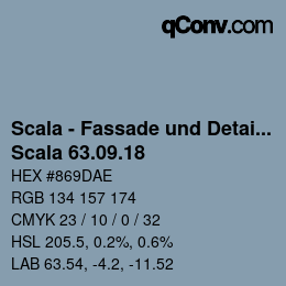 カラーコード: Scala - Fassade und Detail - Scala 63.09.18 | qconv.com