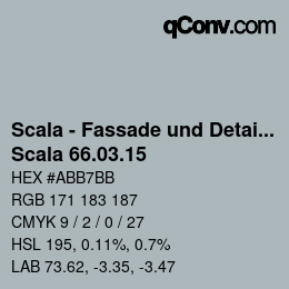 カラーコード: Scala - Fassade und Detail - Scala 66.03.15 | qconv.com