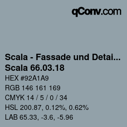 Code couleur: Scala - Fassade und Detail - Scala 66.03.18 | qconv.com