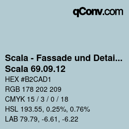 カラーコード: Scala - Fassade und Detail - Scala 69.09.12 | qconv.com