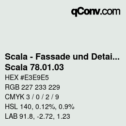 Code couleur: Scala - Fassade und Detail - Scala 78.01.03 | qconv.com