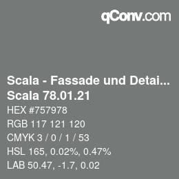 Farbcode: Scala - Fassade und Detail - Scala 78.01.21 | qconv.com