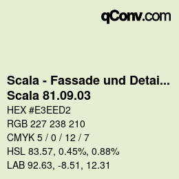 Code couleur: Scala - Fassade und Detail - Scala 81.09.03 | qconv.com