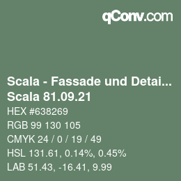 カラーコード: Scala - Fassade und Detail - Scala 81.09.21 | qconv.com