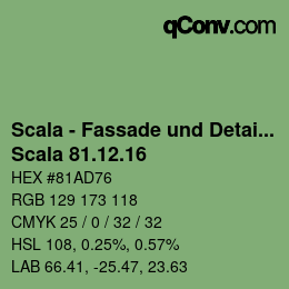 カラーコード: Scala - Fassade und Detail - Scala 81.12.16 | qconv.com