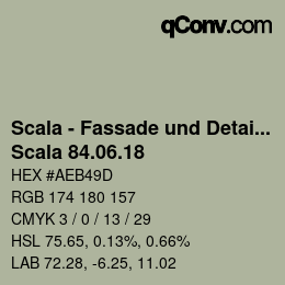 Farbcode: Scala - Fassade und Detail - Scala 84.06.18 | qconv.com