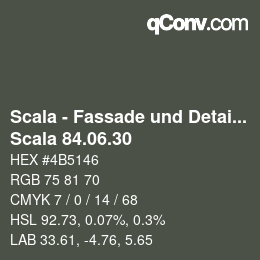 Code couleur: Scala - Fassade und Detail - Scala 84.06.30 | qconv.com