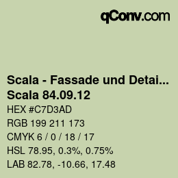 カラーコード: Scala - Fassade und Detail - Scala 84.09.12 | qconv.com