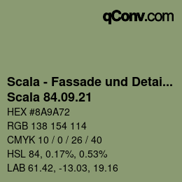 カラーコード: Scala - Fassade und Detail - Scala 84.09.21 | qconv.com