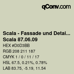 Farbcode: Scala - Fassade und Detail - Scala 87.06.09 | qconv.com