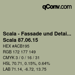 Farbcode: Scala - Fassade und Detail - Scala 87.06.15 | qconv.com