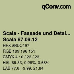 Code couleur: Scala - Fassade und Detail - Scala 87.09.12 | qconv.com