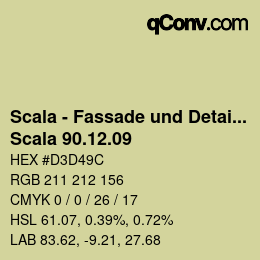 カラーコード: Scala - Fassade und Detail - Scala 90.12.09 | qconv.com