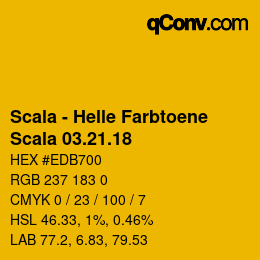 Farbcode: Scala - Helle Farbtoene - Scala 03.21.18 | qconv.com
