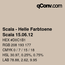 颜色代码: Scala - Helle Farbtoene - Scala 15.06.12 | qconv.com
