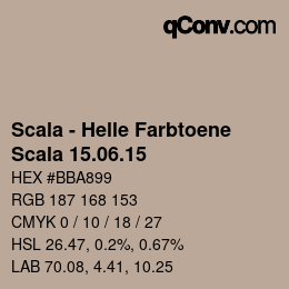 颜色代码: Scala - Helle Farbtoene - Scala 15.06.15 | qconv.com