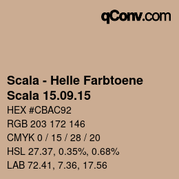 颜色代码: Scala - Helle Farbtoene - Scala 15.09.15 | qconv.com