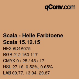 Color code: Scala - Helle Farbtoene - Scala 15.12.15 | qconv.com