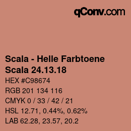Farbcode: Scala - Helle Farbtoene - Scala 24.13.18 | qconv.com