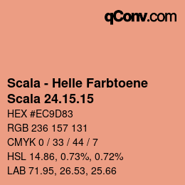 颜色代码: Scala - Helle Farbtoene - Scala 24.15.15 | qconv.com