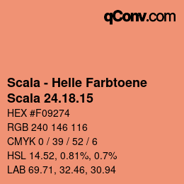 颜色代码: Scala - Helle Farbtoene - Scala 24.18.15 | qconv.com
