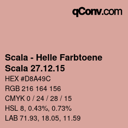 颜色代码: Scala - Helle Farbtoene - Scala 27.12.15 | qconv.com