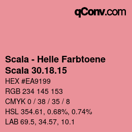 颜色代码: Scala - Helle Farbtoene - Scala 30.18.15 | qconv.com