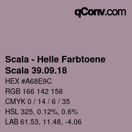 颜色代码: Scala - Helle Farbtoene - Scala 39.09.18 | qconv.com