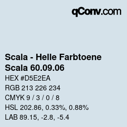 Code couleur: Scala - Helle Farbtoene - Scala 60.09.06 | qconv.com