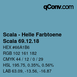 Color code: Scala - Helle Farbtoene - Scala 69.12.18 | qconv.com