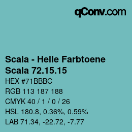 Code couleur: Scala - Helle Farbtoene - Scala 72.15.15 | qconv.com
