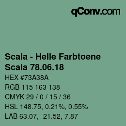 颜色代码: Scala - Helle Farbtoene - Scala 78.06.18 | qconv.com