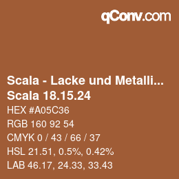 颜色代码: Scala - Lacke und Metallics - Scala 18.15.24 | qconv.com