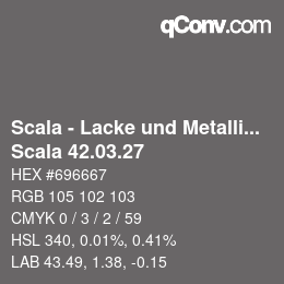 颜色代码: Scala - Lacke und Metallics - Scala 42.03.27 | qconv.com
