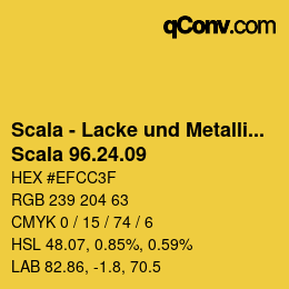 颜色代码: Scala - Lacke und Metallics - Scala 96.24.09 | qconv.com