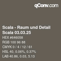 Código de color: Scala - Raum und Detail - Scala 03.03.25 | qconv.com