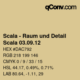 颜色代码: Scala - Raum und Detail - Scala 03.09.12 | qconv.com
